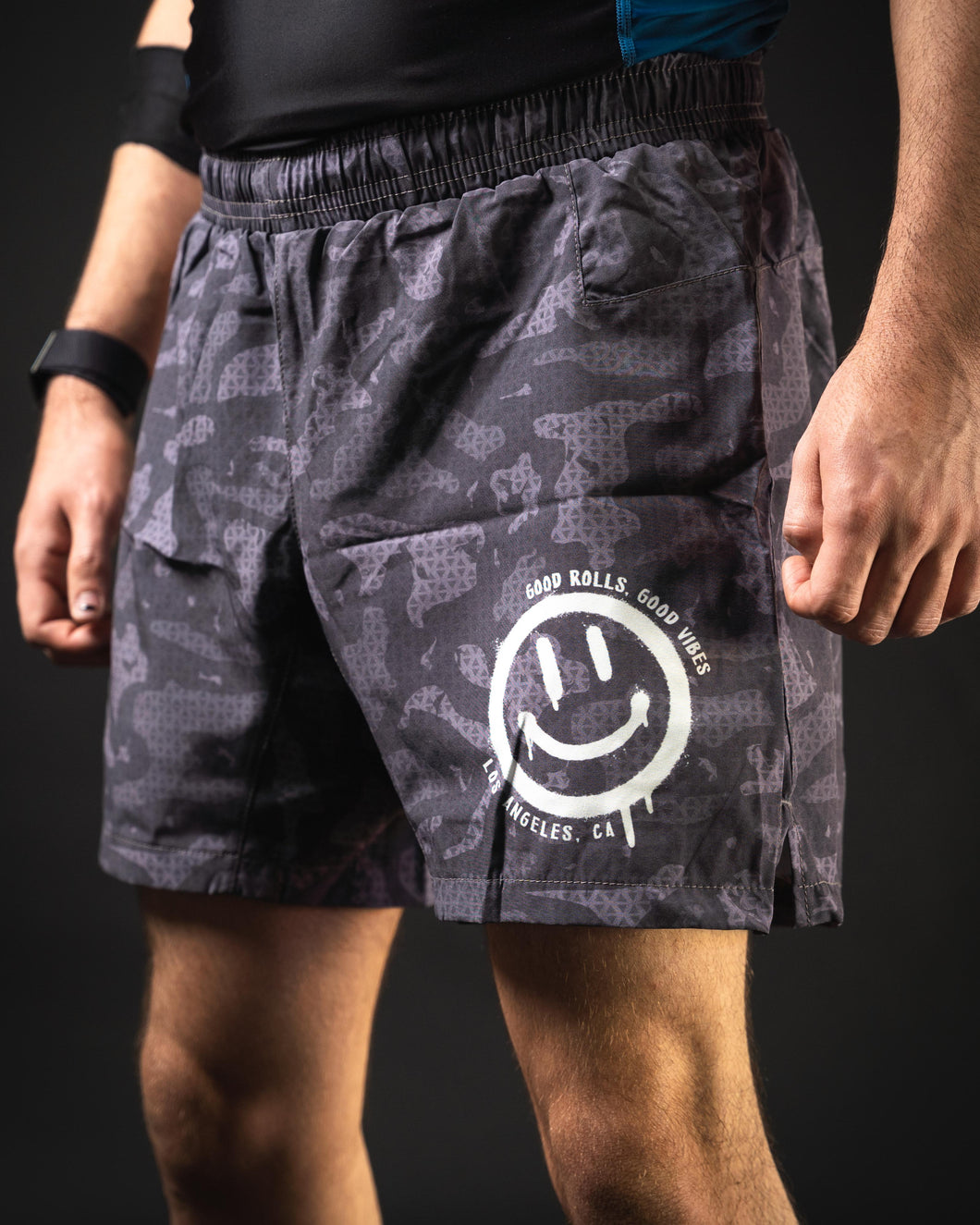 Good Vibes No Gi Camo Shorts